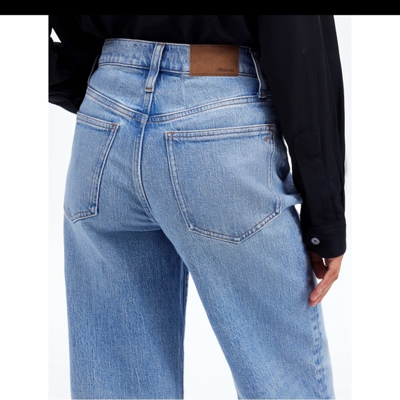 Madewell The Perfect Vintage Wide-Leg Crop Jean Size 26 - Picture 5 of 16